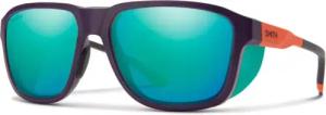 Smith Embark ChromaPop Polarized Mirror S3 - Gletscherbrille Purple / Cinder / Hi Viz One Size