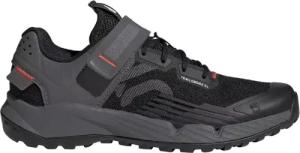 Five Ten 5.10 Trailcross Clip-In W - MTB Schuhe - Damen Core Black / Grey Heather / Red 39.1/3