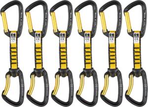 Grivel All-Round Alpha x6 - Express-Set Black / Yellow 10 cm