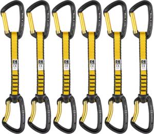 Grivel All-Round Alpha x6 - Express-Set Black / Yellow 16 cm