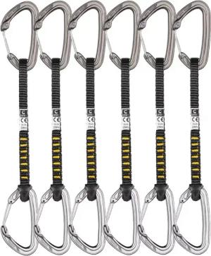 Grivel Alpine Plume Evo x6 - Express-Set Titanium / Steel Grey 16 cm