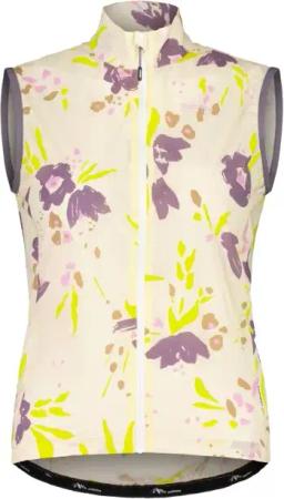 Maloja SeisM. Vest Printed - Fahrradweste - Damen Shaded White Brushf XL