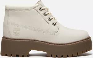 Timberland Chukka Mid Espresso Stone Street - Schuhe - Damen Natural Nubuck 41.5