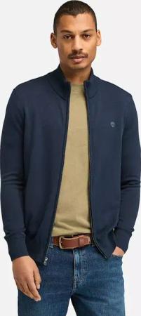Timberland Williams River Full Zip - Pullover - Herren Dark Sapphire / Dark Denim XL