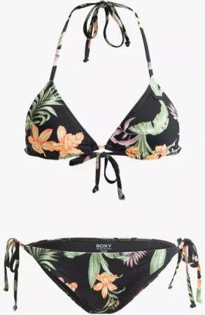 Roxy Set Pt Beach Classics - Bikini für Damen Anthracite Island Escape XL
