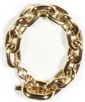 Paco Rabanne Armband - Gold Metal Chain Bracelet - Gr. ONE SIZE - in Gold - für Damen