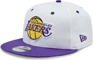 New Era Cap White Crown Patch 950 Lakers 60364274 Weiß