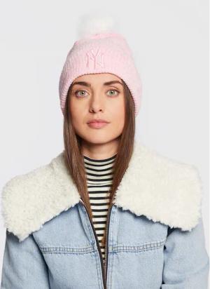 New Era Mütze New York Yankees Chenille Beanie 60284837 Rosa