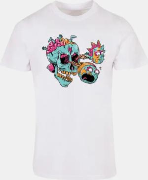 Absolute Cult Rick And Morty - Eyeball Skull Basic T-Shirt