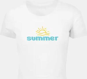 POD Ladies Summer - Sun Cropped Tee