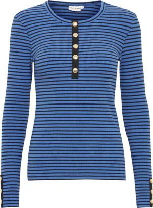 Pullover mit Rundhalsausschnitt Damen Pulz Jeans Havana