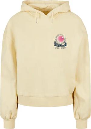 Oversized Hoodie Damen Merchcode Sunset Charm