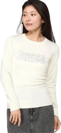 Pullover mit Logo Damen Guess Paris