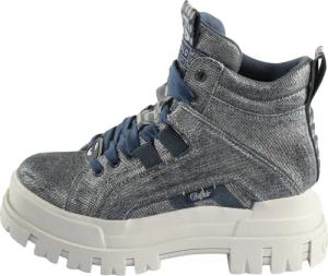 Damen Stiefeletten Buffalo Aspha NC Mid - Vegan Denim