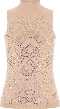 Damen-Top Guess FN Calista Rhinestone