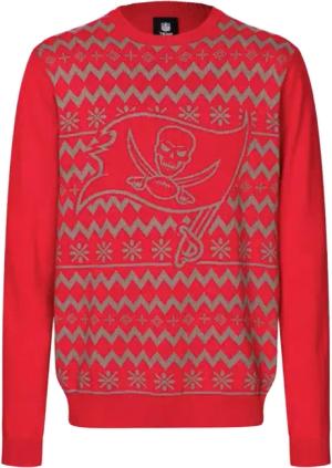 Foco NFL Tbb Ugly Christmas Sweatshirt Schwarz