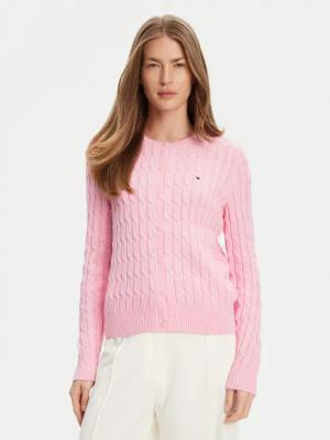 Tommy Hilfiger Strickjacke WW0WW46514 Rosa Regular Fit