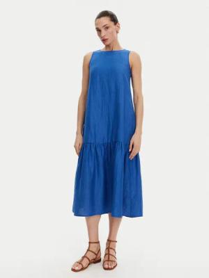 KAOS Sommerkleid RP1MR066 Blau Regular Fit