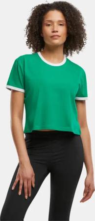 Urban Classics Ladies Contrast Retro T-Shirt