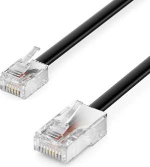 deleyCON deleyCON 0,5m Telefonkabel RJ11 auf