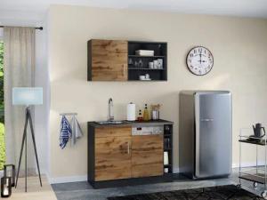 KOCHSTATION Pantryküche KS-Mali, Breite 110 cm,