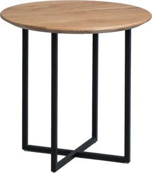 M2 Kollektion Beistelltisch KENO, Braun, Schwarz,