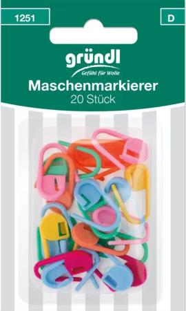 Gründl Bastelnaturmaterial Gründl Maschenmarkierer 20 Stück