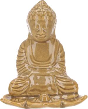 Guru-Shop Räucherstäbchen-Halter Räucherstäbchenhalter Buddha aus Keramik