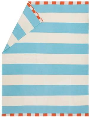 Wohndecke Luca 'Blockstreifen' 140 x 200