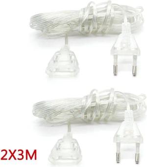 MUPOO Lichterkette LED-Lichtnetz 96/144/200/320/880LEDs LED-Lichterkette 8Modi