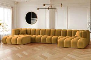 Kaiser Möbel Ecksofa U-form Sofa Grand