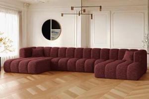 Kaiser Möbel Ecksofa U-form Sofa Grand