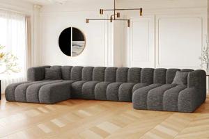 Kaiser Möbel Ecksofa U-form Sofa Grand