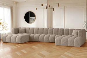 Kaiser Möbel Ecksofa U-form Sofa Grand