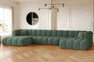 Kaiser Möbel Ecksofa U-form Sofa Grand