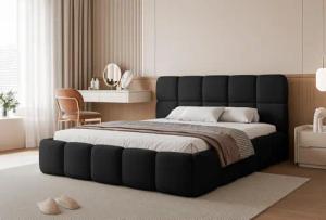 Compleo Polsterbett Stauraumbett modern CLOUDY, Komfortbett,