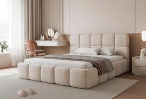 Compleo Polsterbett Stauraumbett modern CLOUDY, Komfortbett,