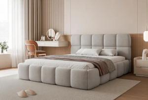 Compleo Polsterbett Stauraumbett modern CLOUDY, Komfortbett,