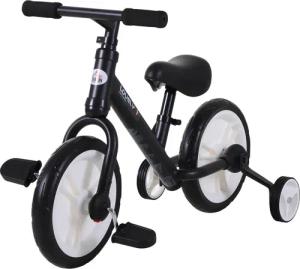 HOMCOM Laufrad Kinderrad Stützräder Pedale, 2-5