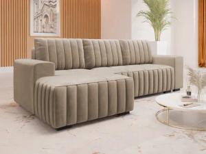 MIRJAN24 Ecksofa Hugo, mit Bettkasten und