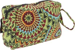 Guru-Shop Aufbewahrungstasche Boho Kosmetiktasche, Kramtäschchen aus
