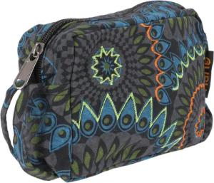 Guru-Shop Aufbewahrungstasche Boho Kosmetiktasche, Kramtäschchen aus