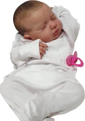 MC Star Babypuppe Neugeborenes Baby, lebensecht,