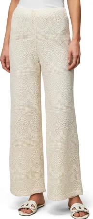 Zero Anzughose zero Damen Spitzenhose mit