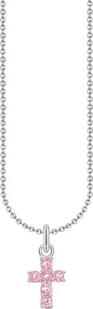 THOMAS SABO Kette mit Anhänger Kreuz-Anhänger,