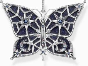 THOMAS SABO Charm-Einhänger Schmetterling Stern &