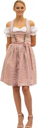 Entari Dirndl 544GT Aphrodite Trachtenkleid Altrosa