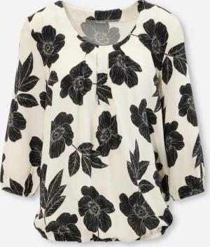 Sieh an! Klassische Bluse Schlupfbluse