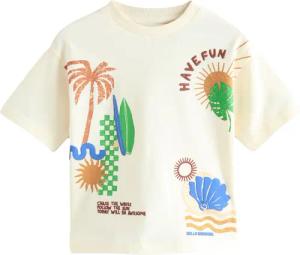 Next T-Shirt T-Shirt mit Rückenmotiv aus