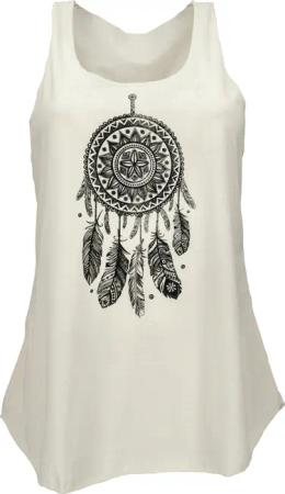 Guru-Shop T-Shirt Retro Art Tanktop mit